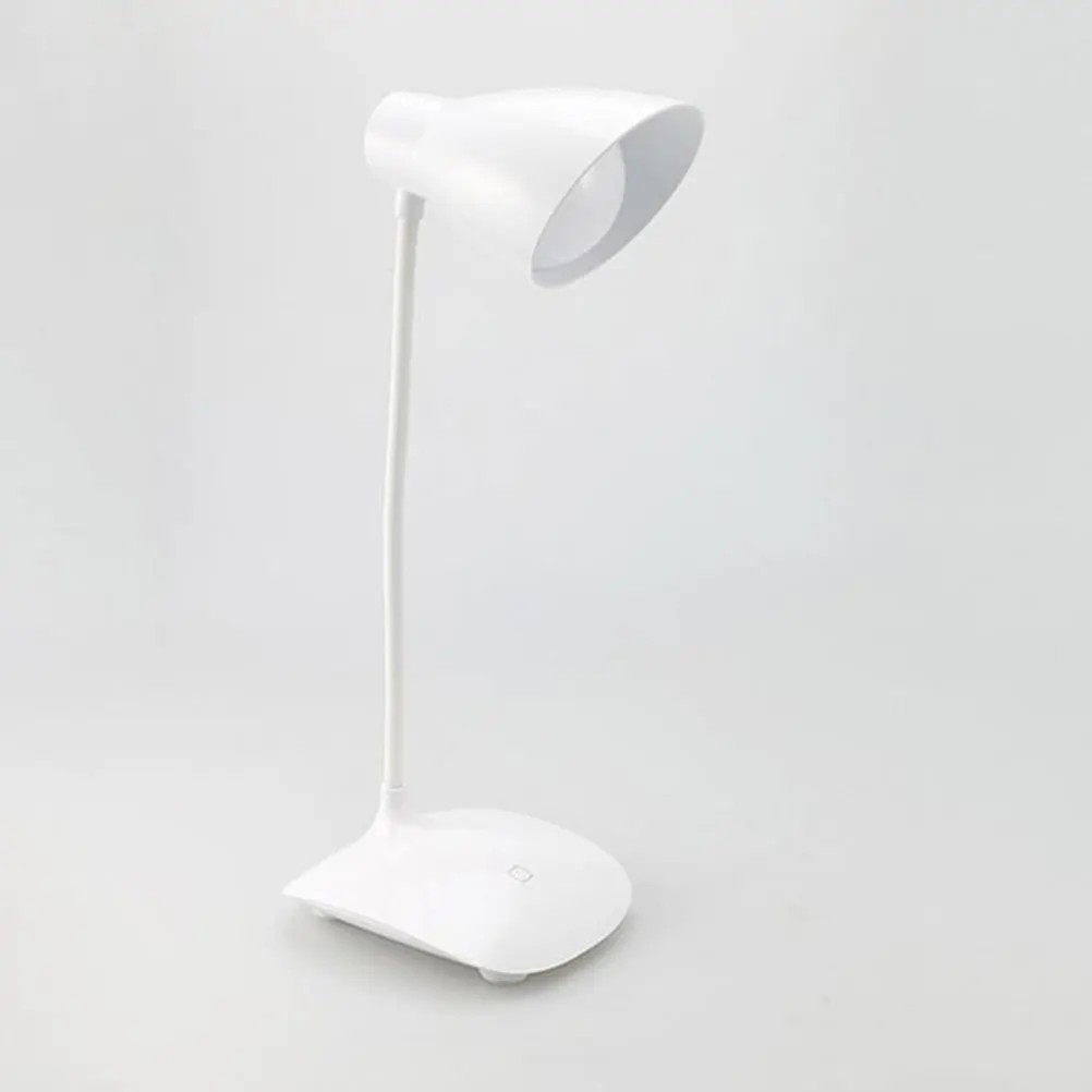 

Touch Desk Light Rechargeable Lamps Flexible Gooseneck Cordless Bedside Stable Base Portable Travel Use