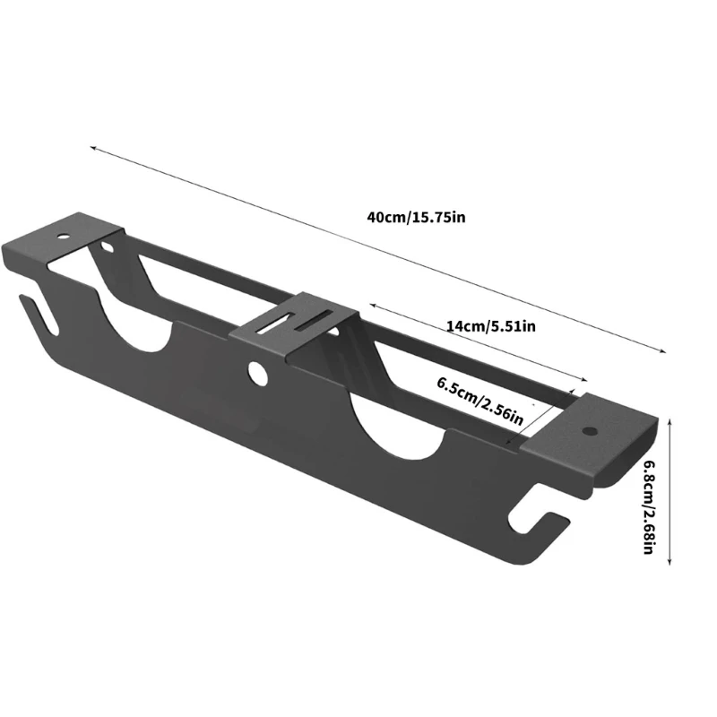 2 ชิ้น Wall Mount เครื่องบดมุม Bracket Storage Rack สำหรับประแจเครื่องตัดขัด
