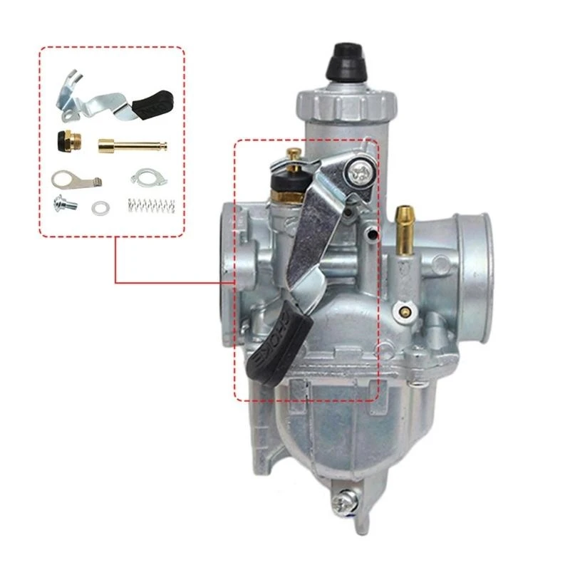 Choke Starter Valves Lever for YBR125 Manual Choke Handle Choke Flange Lever R6FB