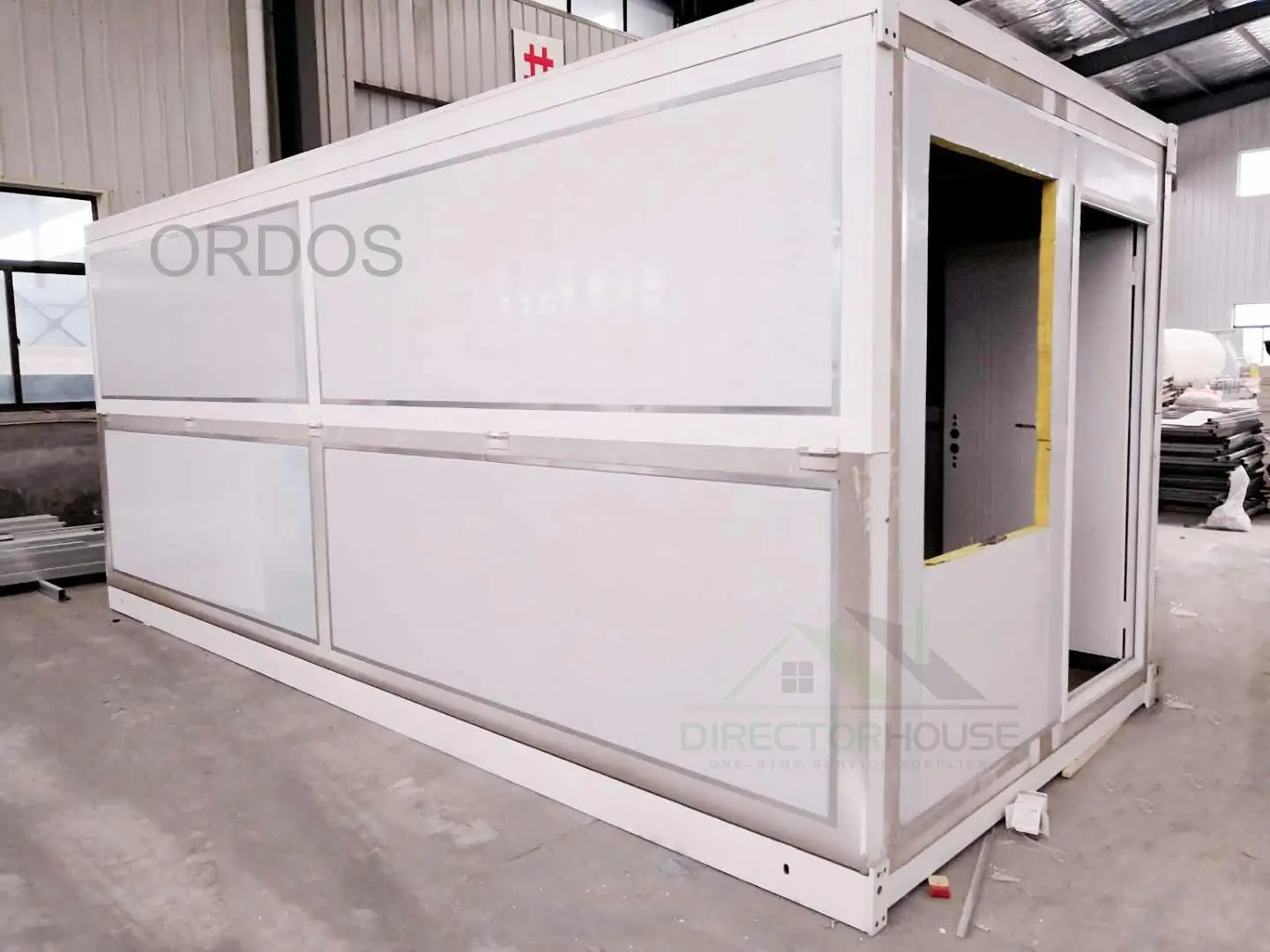 Modular Prefabricated Portable Extended mobile tiny Foldable 20ft Office Folding prefab Container House