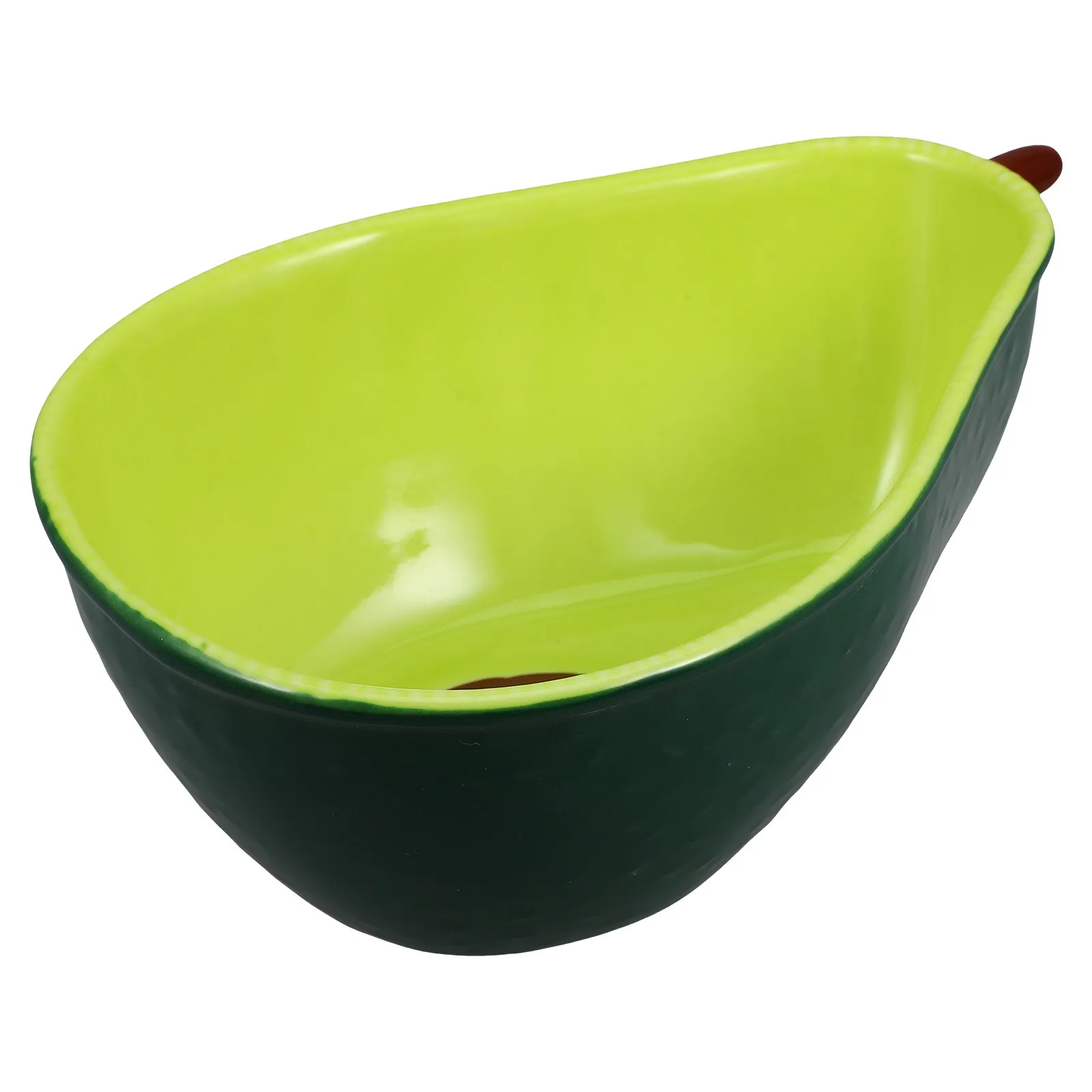 

Avocado Shaped Ceramic Bowl for Serving Snacks Desserts Appetizers Condiments Sushi Jam Butter Sauce Vinegar Oil Salad Fruit