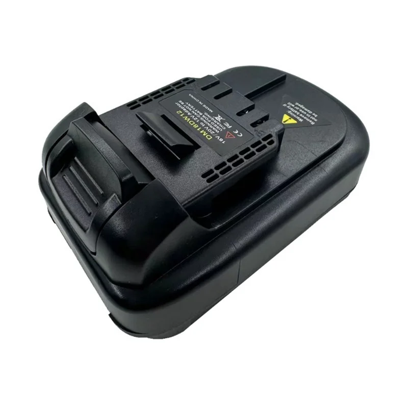 

【Горячий】DM18DW12 адаптер для аккумулятора, преобразователь литиевой батареи 18 В 20 В на сменный аккумуляторный инструмент 12 В