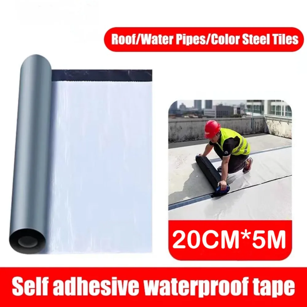

New Upgrade Waterproof Tape Thicken Blue Silver Butyl Tape Sealant Tape