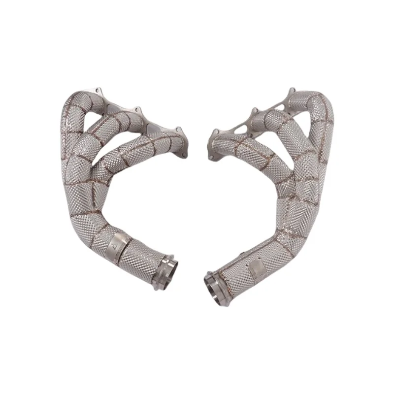 Stainless Steel Racing Exhaust Manifold Rear Section Pipe for Porsche GT3 911.1 991.2 3.8L 4.0L High Quality for Car Models