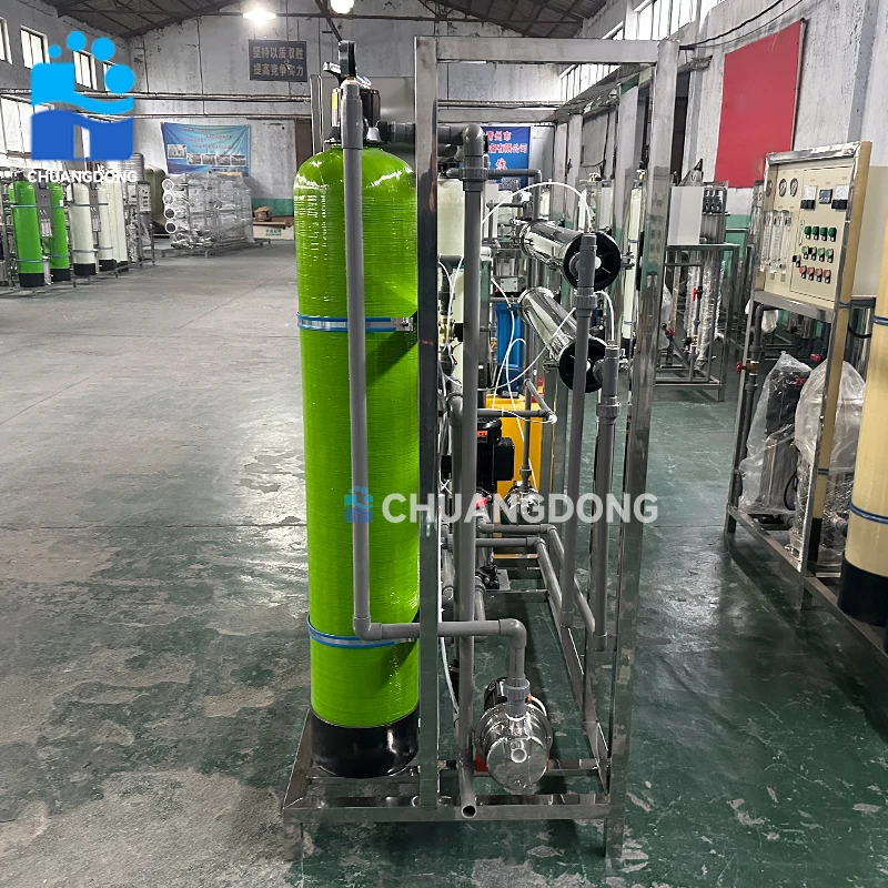 500L/H RO Water Purifier Treatment System With Pump And Membrane For Filtration In Food Processing Water Filter Machinery
