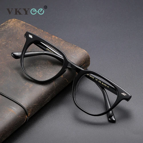 VICKY, nueva moda geométrica Simple, diseño ovalado, gafas de lectura antiluz azul para hombres y mujeres, prescripción personalizable 56005