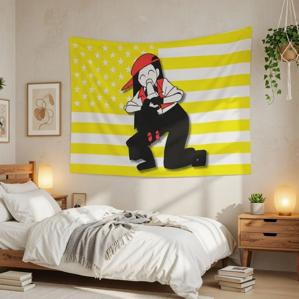tapecaria-yi-xi-meat-girl-arte-estilo-vocaloid-butcher-vanity-para-amantes-de-musica-decoracao-de-parede-para-quarto-e-sala-de-estar-otaku