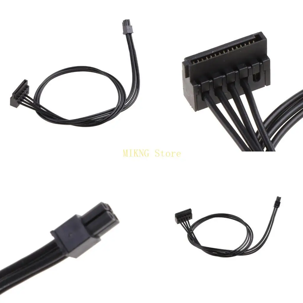 Power Supply Cable 35.5CM Cable MINI 4 Pin Turn Single Power Supply best sale
