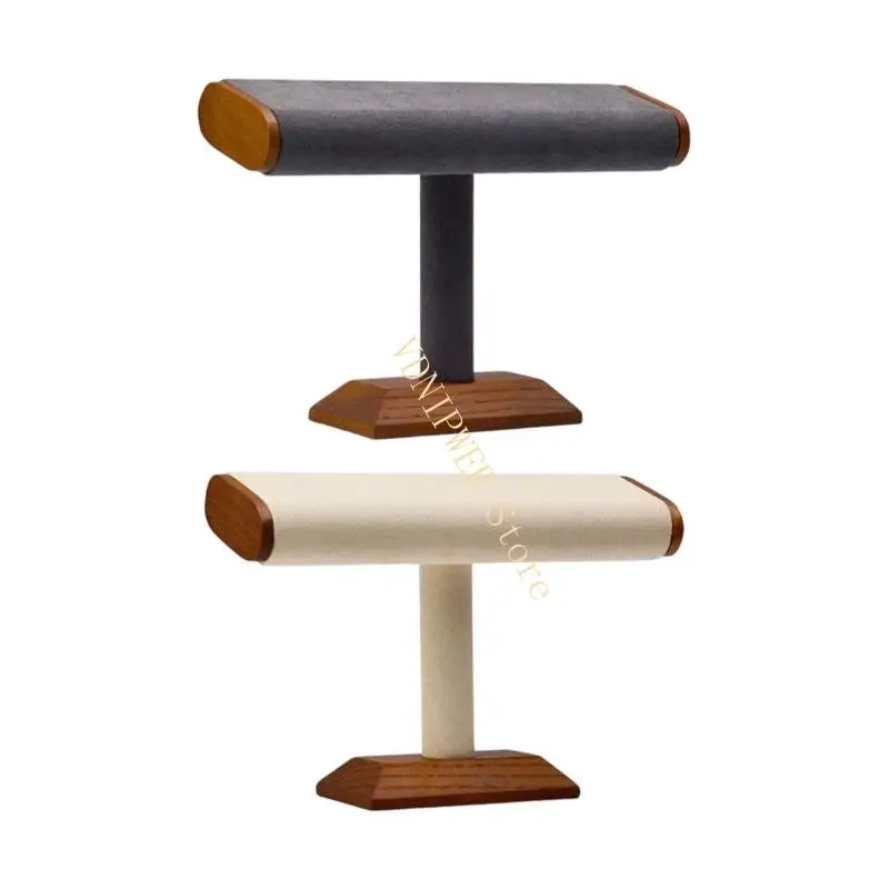 

Elegant Walnut Jewelry Organiser With Velvets Lining For Home Store Exhibition D08E