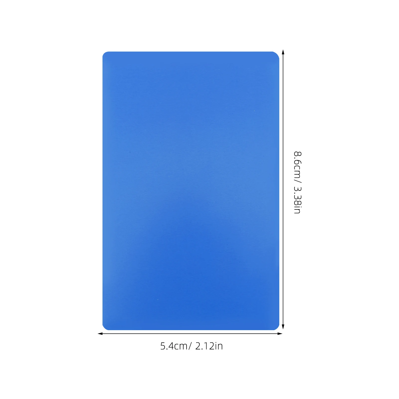 50 stuks draagbare metalen visitekaartje blanco gegraveerde doe-het-zelf visitekaartjes aluminium metalen plaat visitekaartjes kantoorbenodigdheden