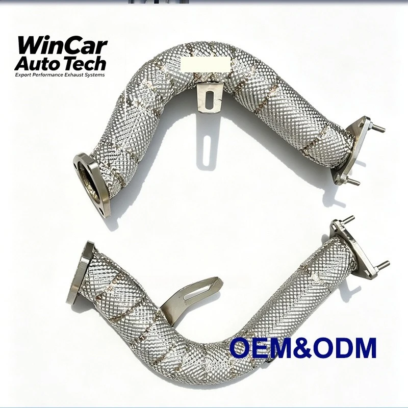 Wincar High Performance Valvetronic Valve Exhaust Mufflers for A6/a7/c7/2.5L/3.0t 2014-2017 Titanium Alloy Catback Exhaust