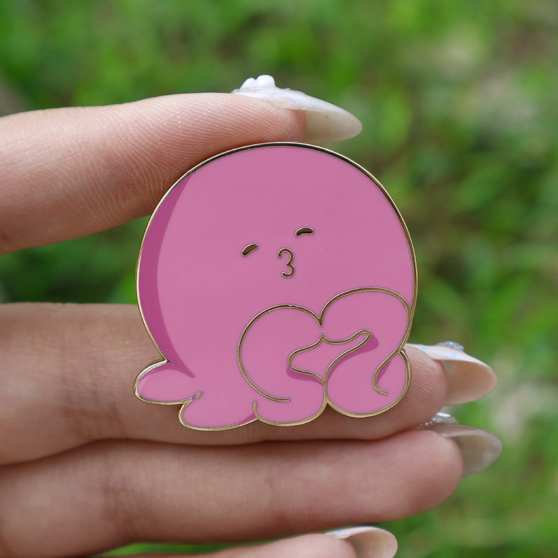 Takopi شارة معدنية أنيمي Takopi الأصلي الخطيئة المينا دبابيس اليابان مانغا دبابيس حقيبة الظهر الملابس التلبيب ACG ديكور تأثيري