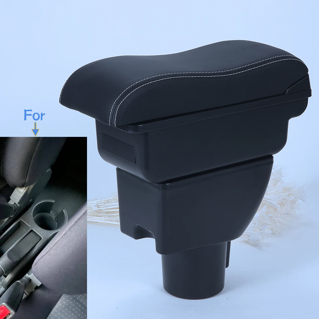 

For Hyundai Getz Armrest box For Hyundai GETZ Car Armrest Box Bracing Height Increase Arm Auto Storage Box Car Retrofit parts