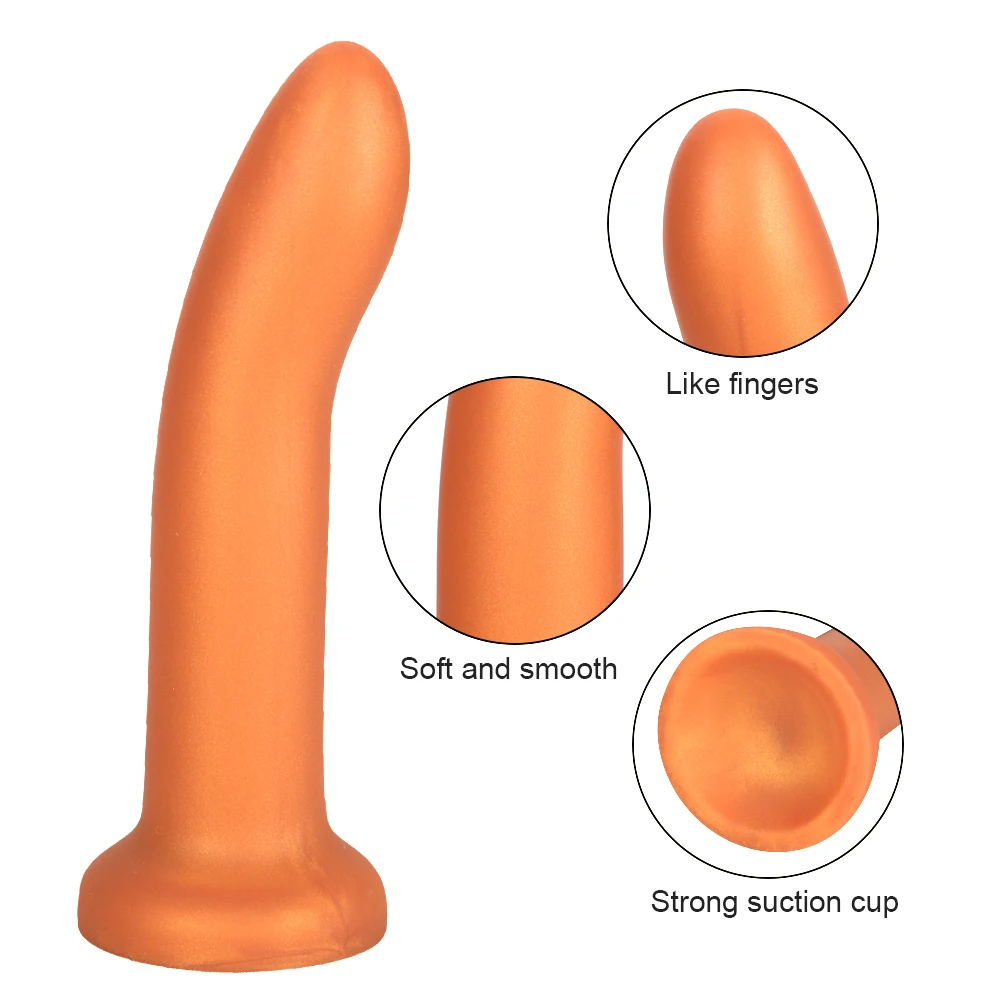 Finger Butt Anal Plug Vaginal/Anus Massage Masturbator Soft Smooth Finger Masturbation G-point Climax Fisting Dildo Adult Supply - view 6