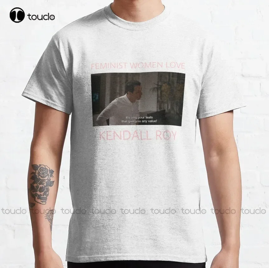 Camiseta clásica Kendall Roy para mujer, camisetas bonitas personalizadas para adultos y adolescentes, moda Unisex, divertida, nueva, Xs-5Xl, moda divertida