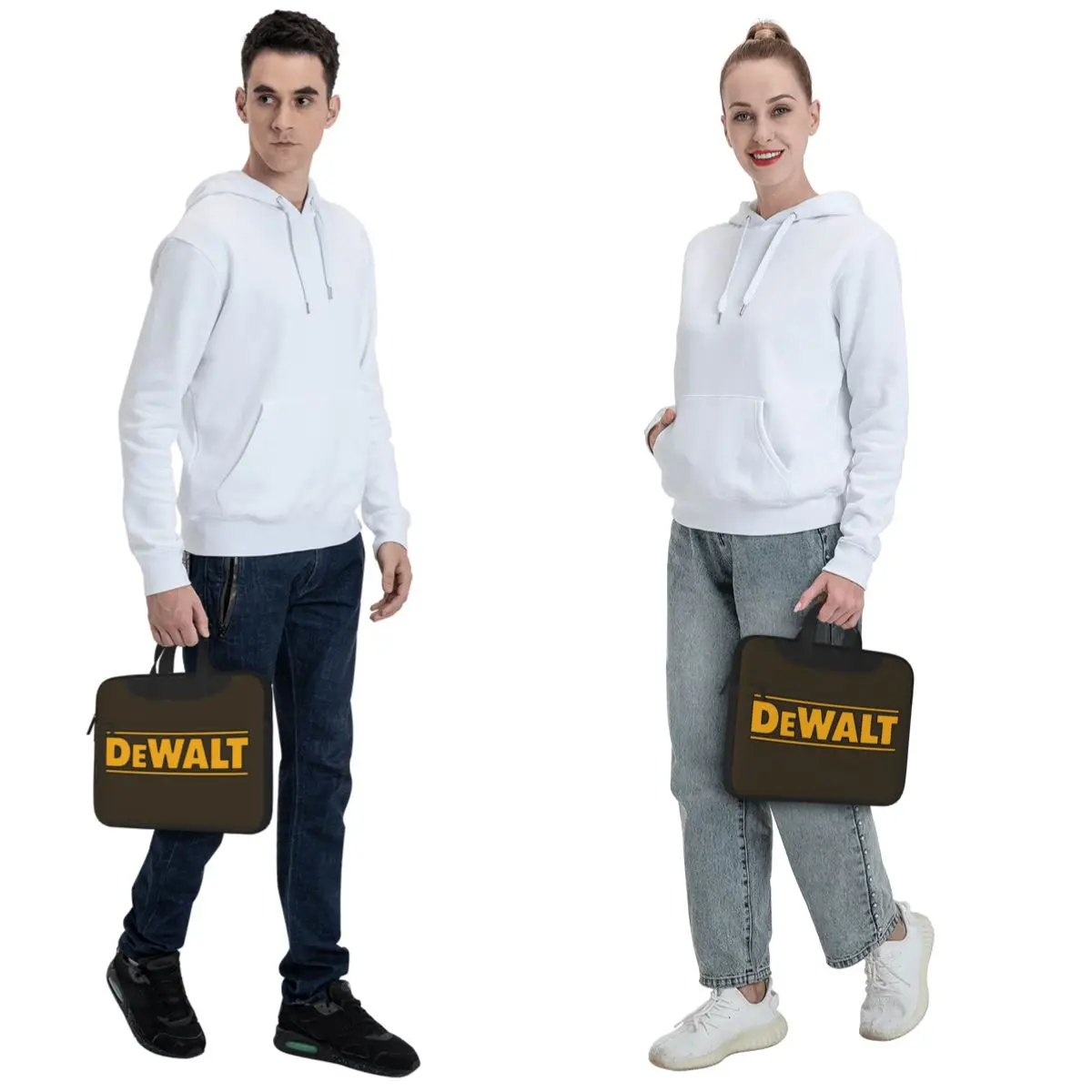 Dewalt Heavy Tools Crossbody Laptop Bag Case Computer Bag 13 14 15.6 Inch Notebook Pouch for Macbook Pro