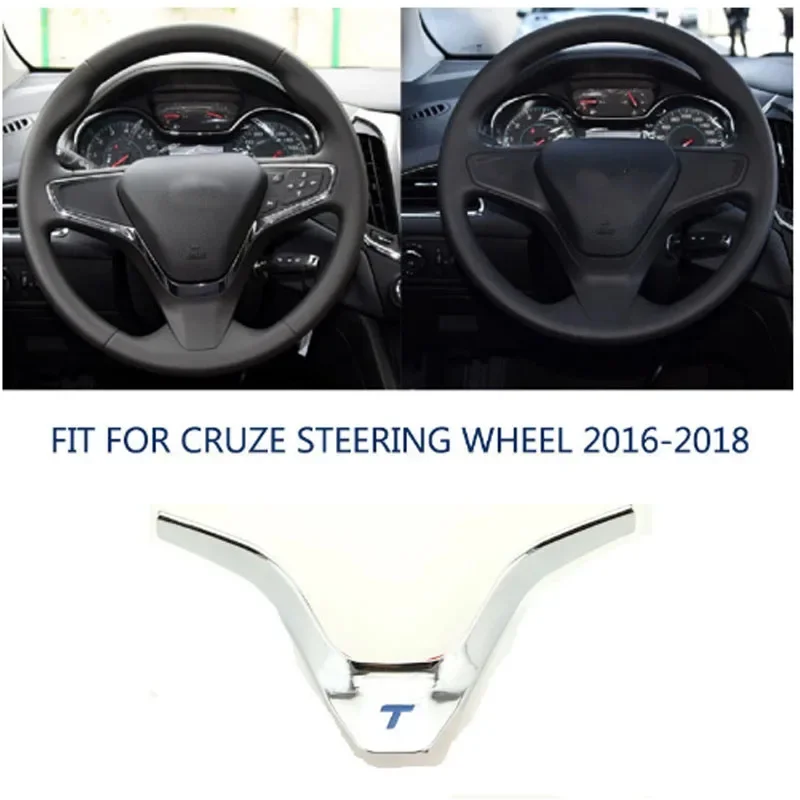 for Chevrolet Chevry Cruze 2016 2017 2018 Car steering wheel decorative cover decorative sticker sequin Accessories