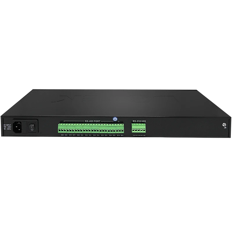 UOTEK-Industrial RS-232 RS-485 to Hub RS485, 8 portas com isolamento óptico, meio duplex, proteção contra surtos de raios, UT-1208U