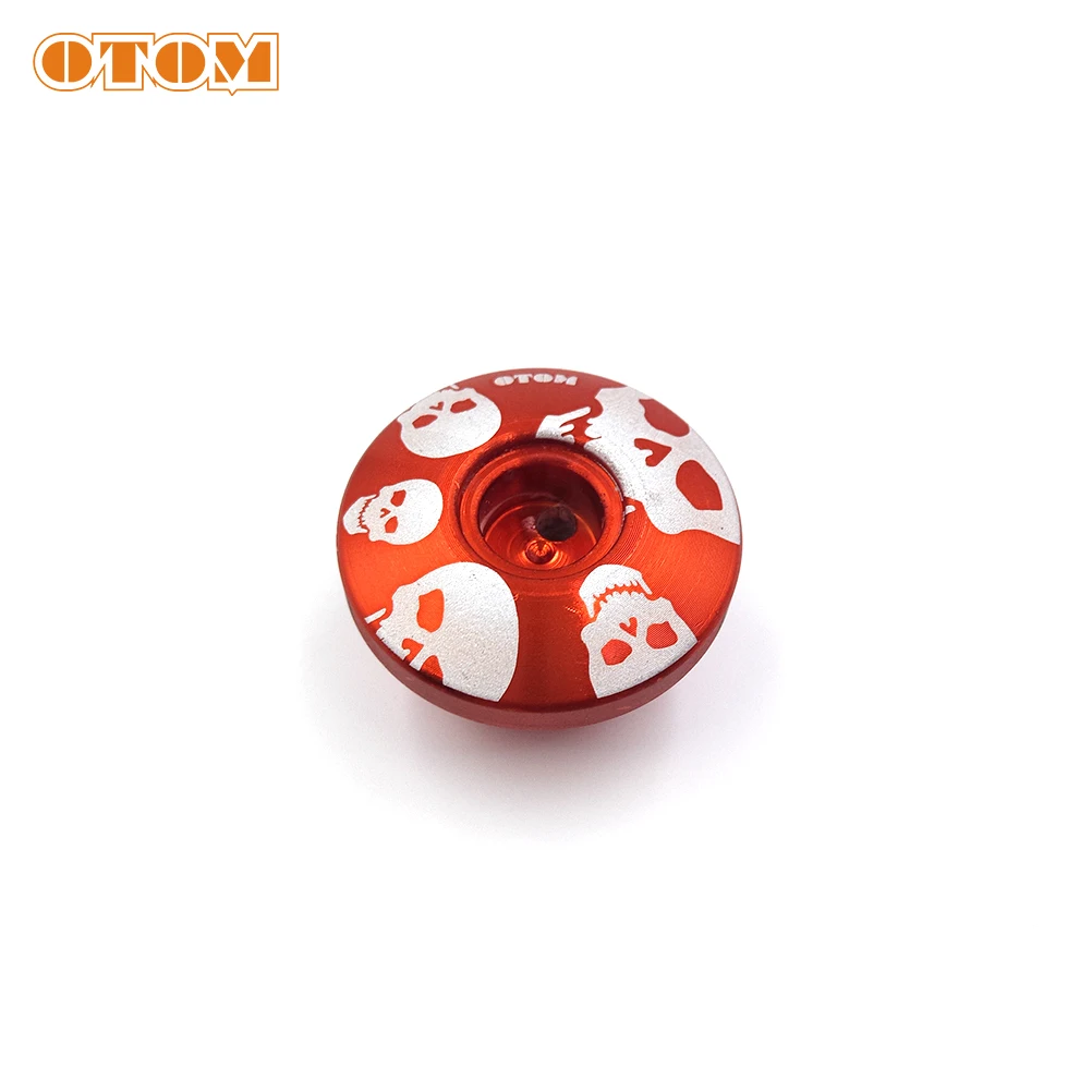 OTOM Motorcycle CNC Aluminum Oil Filler Plug Cap Eccentric Lock Safety Anti-theft Oil Drain Sump Nut For ZONGSHEN NC250 NC450