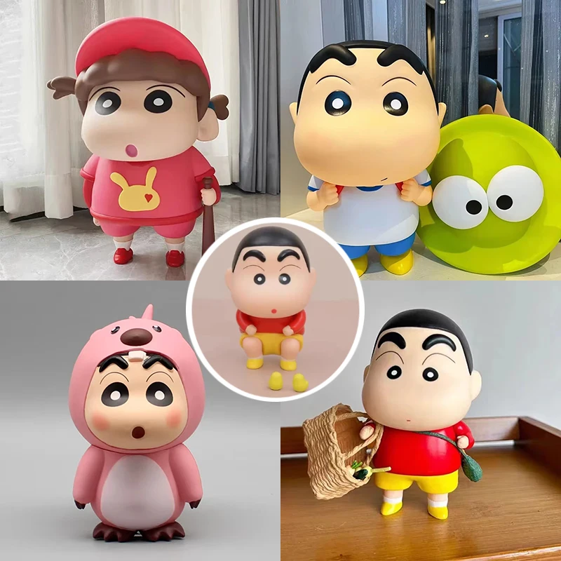 

Anime Crayon Shin Chan Figurine Nohara Shinnosuke Action Figure Nohara Figures Sakurada Nene PVC Collection Model Cute Toy Gifts