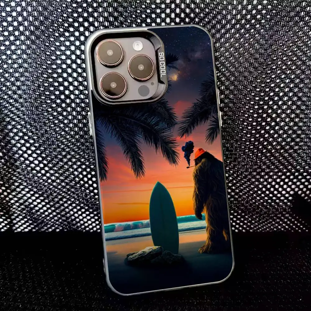 เคสโทรศัพท์ The Big Lez Show Choomah สำหรับ iPhone 16,15,14,13,12,11,8,7,Pro,Max,Plus,Mini,XS,SE ป้องกันการตก สีดำด้าน แข็ง