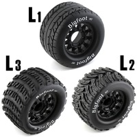 2PCS Bigfoot Tires Wheels 12mm 14mm Hub Hex for 1/10 RC Buggy Monster Truck Car HPI HSP Traxxas Racing Car Upgrade Accessories