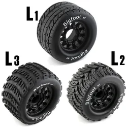 2PCS Bigfoot Tires Wheels 12mm 14mm Hub Hex for 1/10 RC Buggy Monster Truck Car HPI HSP Traxxas Racing Car Upgrade Accessories