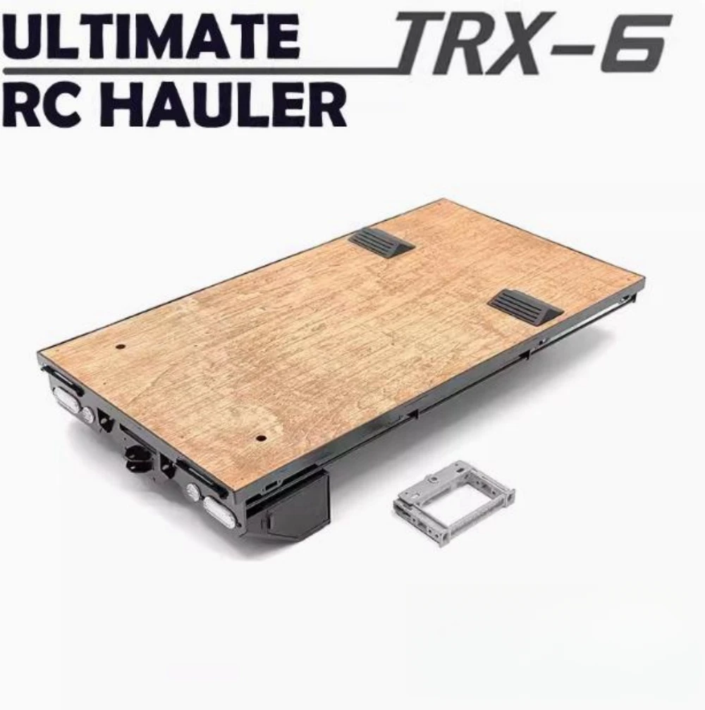 1/10 Crawler Truck Flatbed Bed Loader for Traxxas trx6 Ultimate RC Hauler 6X6 Off Road 1/10 RC Car Upgrade part