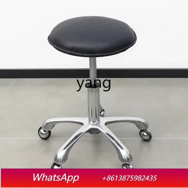 LTT stainless steel beauty bench barber shop chair rotating lift beauty salon special