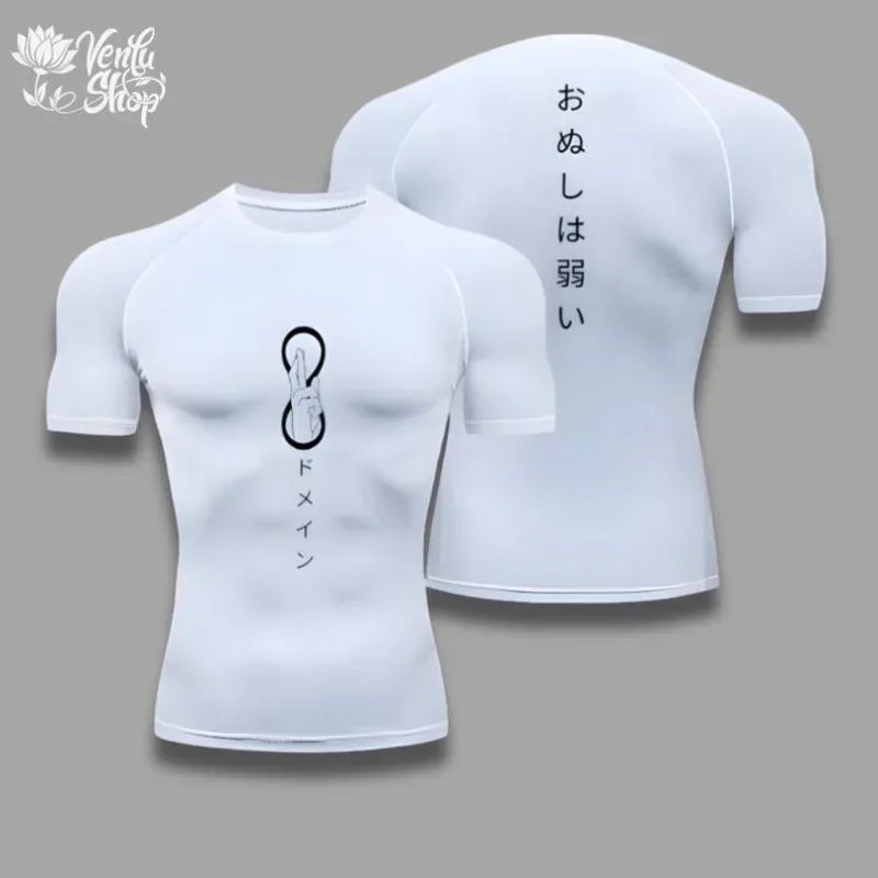 ملابس رياضية، ساتورو جوجو، جوجوتسو كايسن، ساحر، أرجواني مجوف، JJK، ملابس رياضية، ضغط، ملابس رياضية، عضلات #1