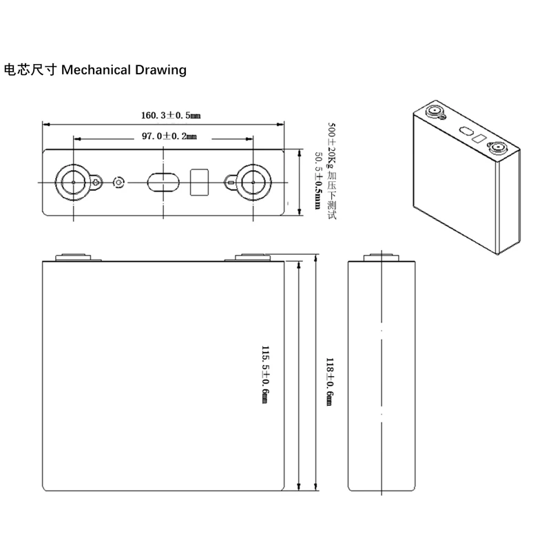1-20 قطعة بطارية أيون الصوديوم 2.9 فولت 3.1 فولت 75 أمبير 20C التفريغ 12 فولت 24 فولت مركبة كهربية ودراجة نارية عاكس للطاقة الشمسية شحن البطارية