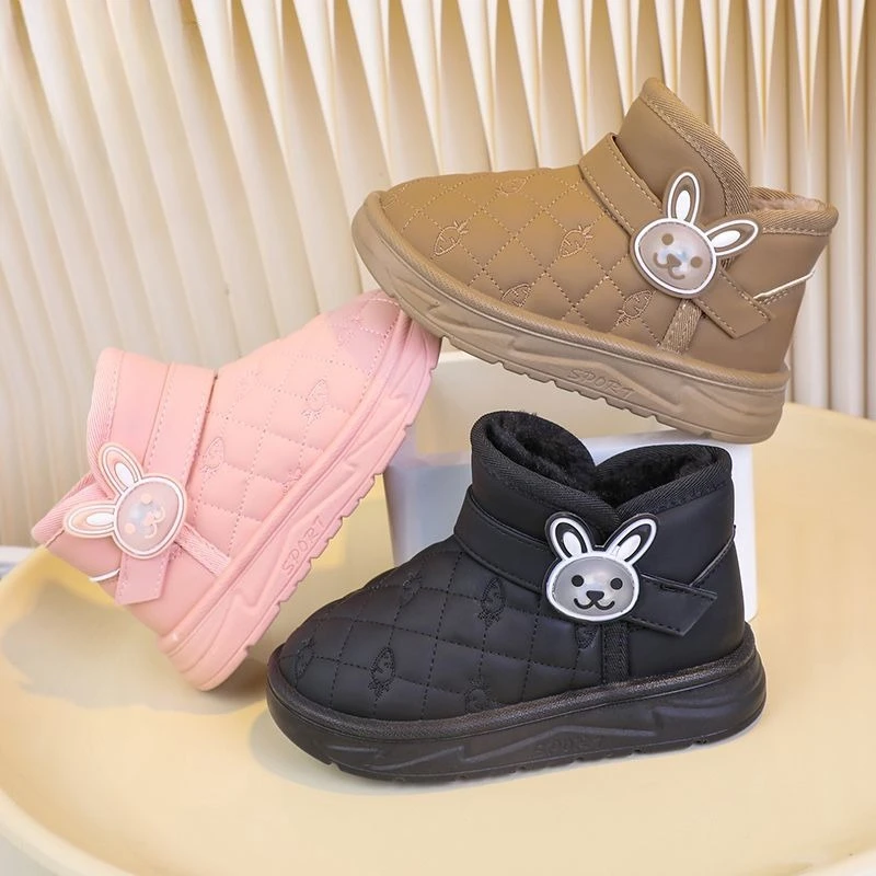 

Kids Snow Boots for Boys Girls Toddler Warm Winter Mid Calf Boots Non Slip Soft Sole Outdoor Shoes Children’s Boot 2026 Design