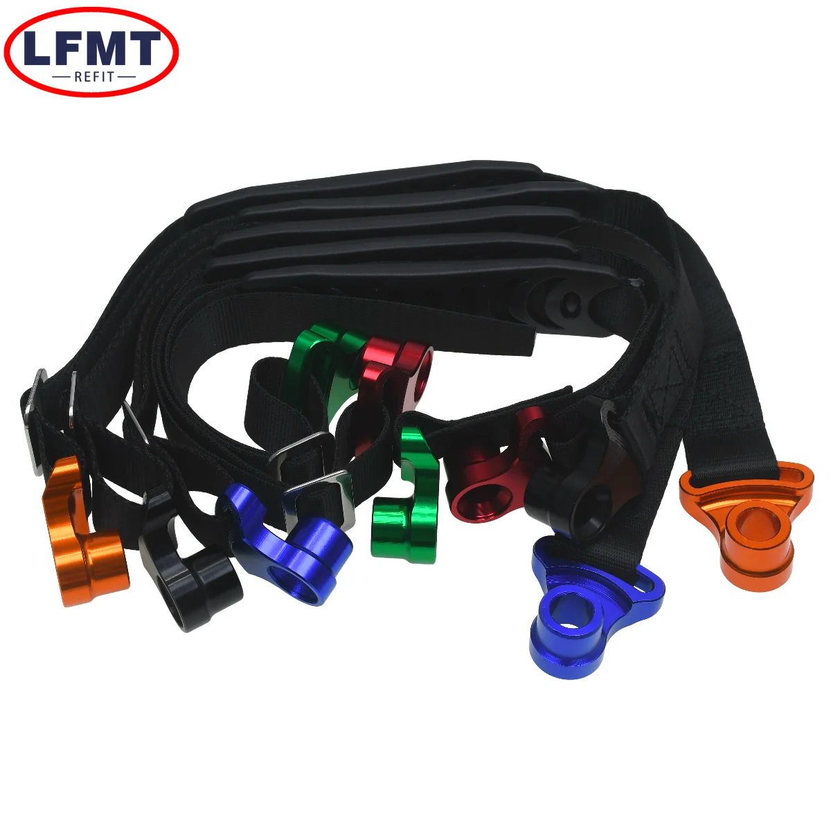 Cintura per imbracatura per cinghia di salvataggio anteriore posteriore CNC per moto per parti universali KTM Honda Kawasaki Suzuki Yamaha Motocross Dirt Bike