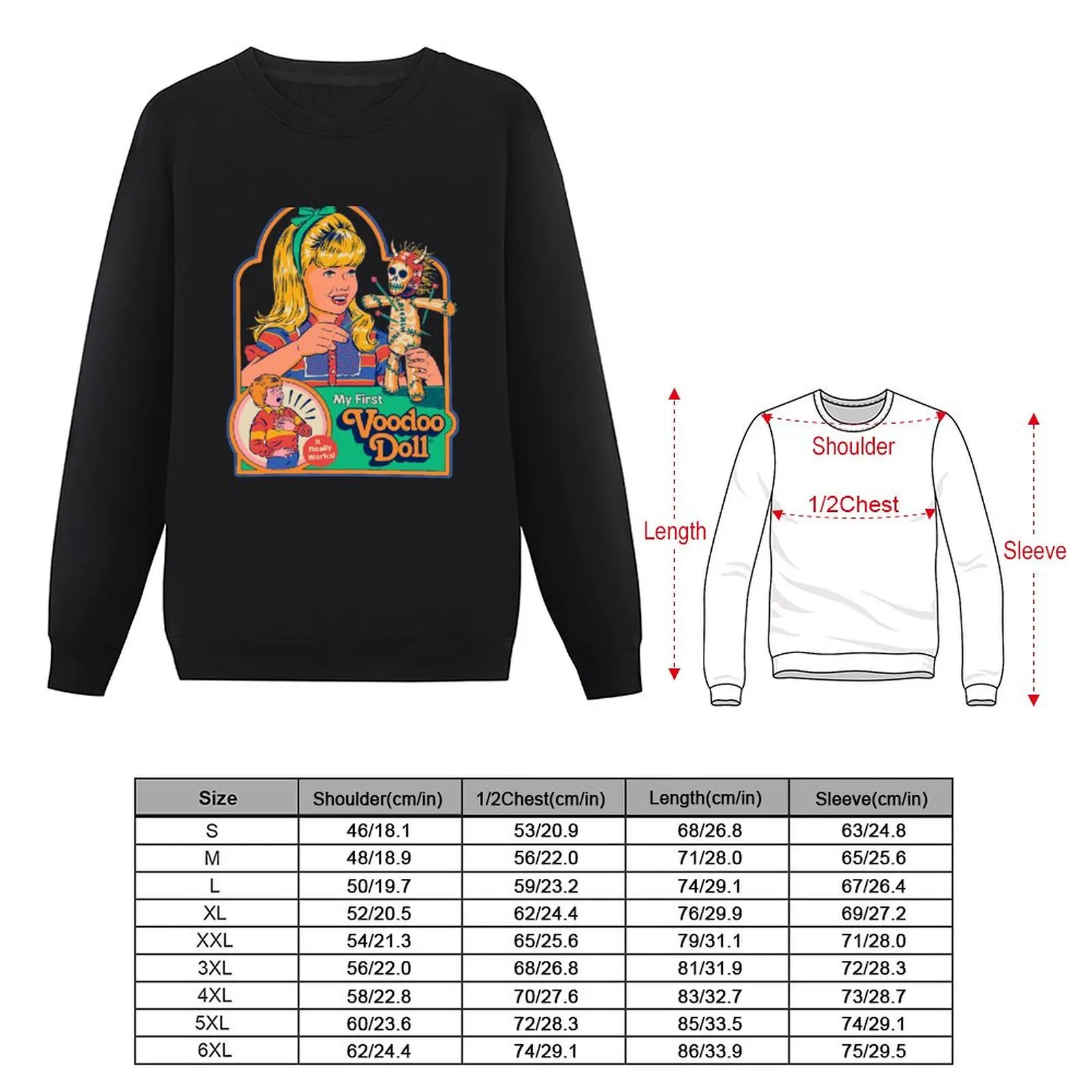 My First Voodoo Doll Sweatshirt tracksuits sweatshirt for men