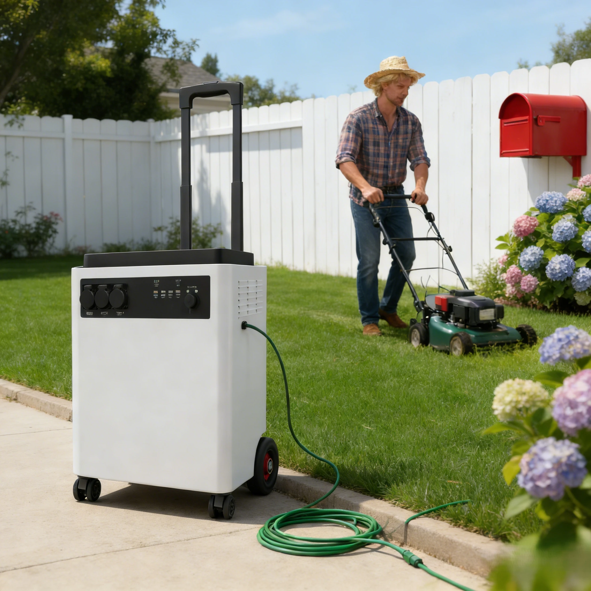 6000W 6000Wh Large Capacity LiFePO4 Solar Generator Portable Home Backup RV Outdoor Emergency Power Station