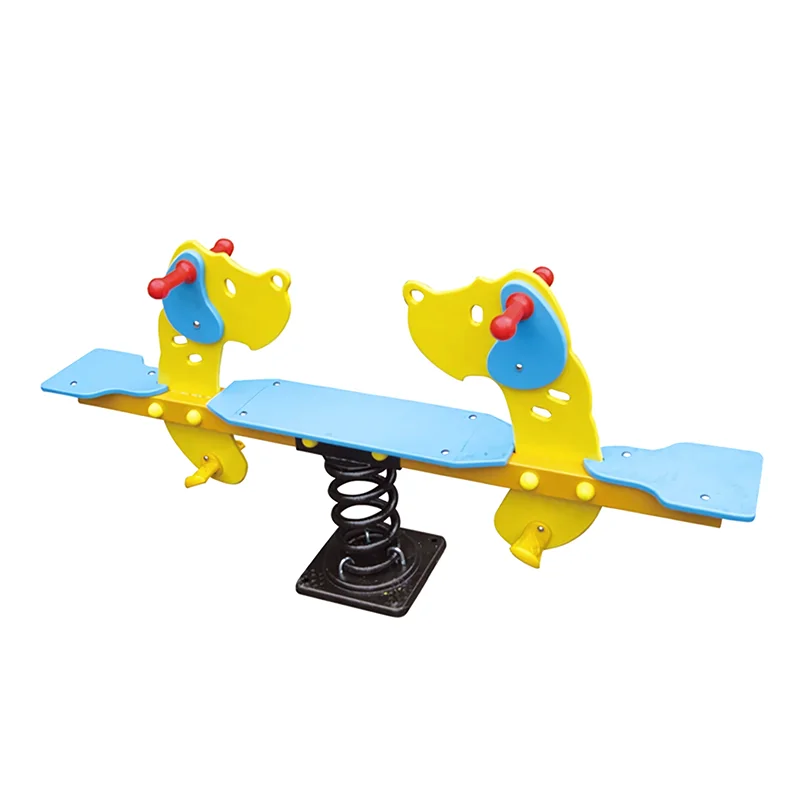 Hot selling environmentally friendly children kindergarten playground seesaw