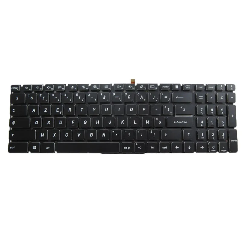 YD Laptop Colourful Backlit FR Keyboard For MSI GS70 GS60 V143422GK6 FR S1N-3EFR2G2-SA0 S1N3EFR2G2SA0 French FR Black No Frame N