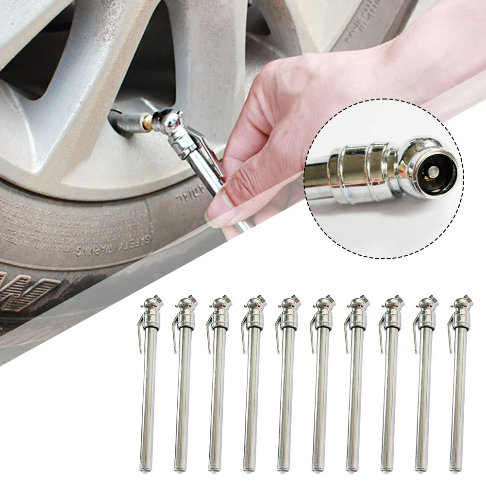 

5,5-дюймовый манометр в шинах, эталонный тестовый инструмент, 10 шт., серебристый пластиковый инструмент для ремонта автомобилей, считывание PSI и KG, напрямую 5-50PSI 0,5-3,5 кг