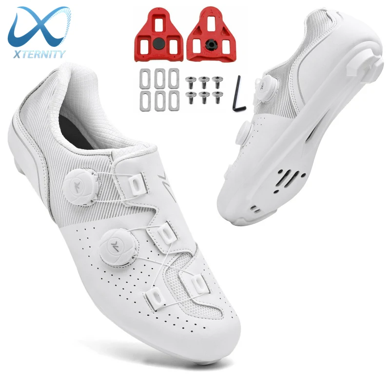 

2025 New Arrival Professional Cycling Shoes Racing Road Bike SPD Cleat Shoes Ultralight Self-Locking MTB Bicycle Sneakers Unisex