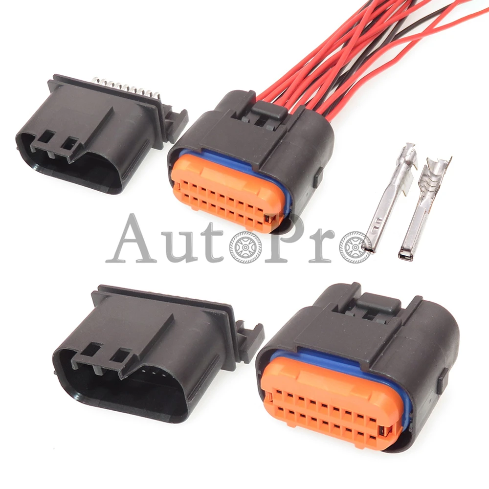 1 Set 18 Way MX23A18NF1 MX23A18SF1 MX23A18XF1 Auto Wire Cable Starter Socket For Honda Car Igniter ECU Plastic Housing Connector