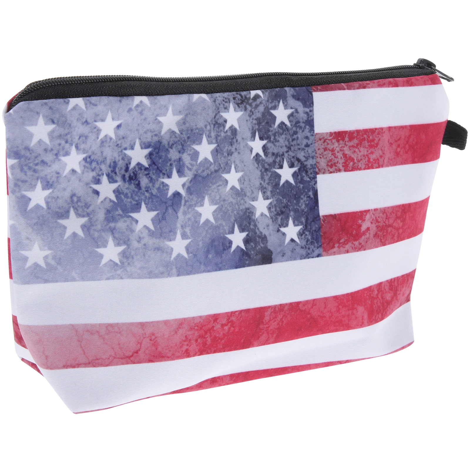 

Pencil Bag American Flag Makeup Stationery Make-up Bags Portable Accessories Retro