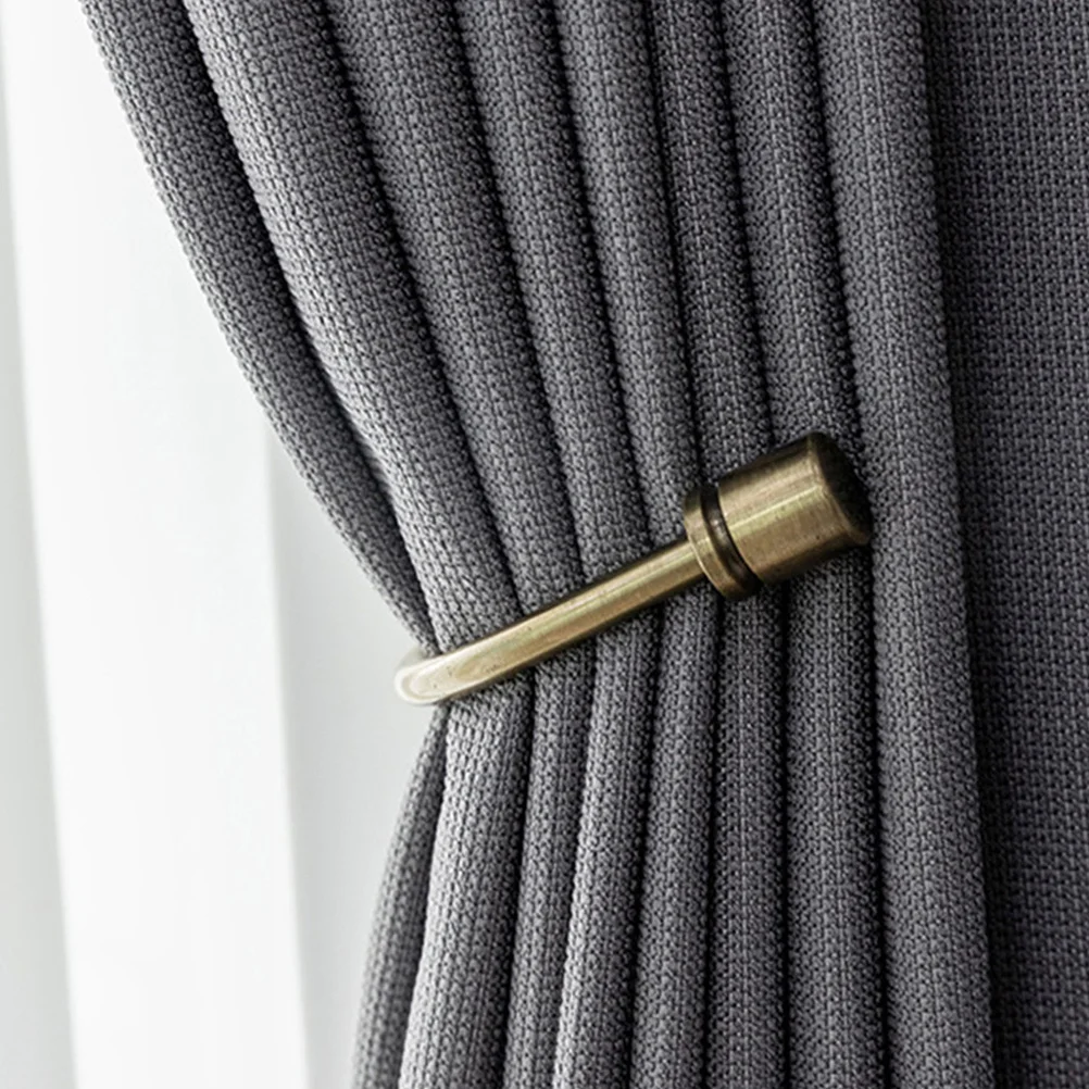 

1Pair Curtain Holders Fixed Hooks Practical and Essential for Any Room Decoration Curtain Hooks Decorative Hook