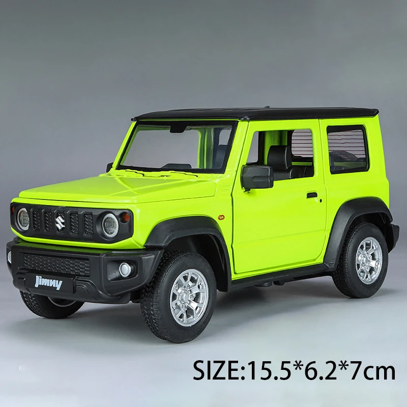 1:24 SUZUKI Jimny Alloy Car Model Diecasts Metal Off-Road Vehicles
