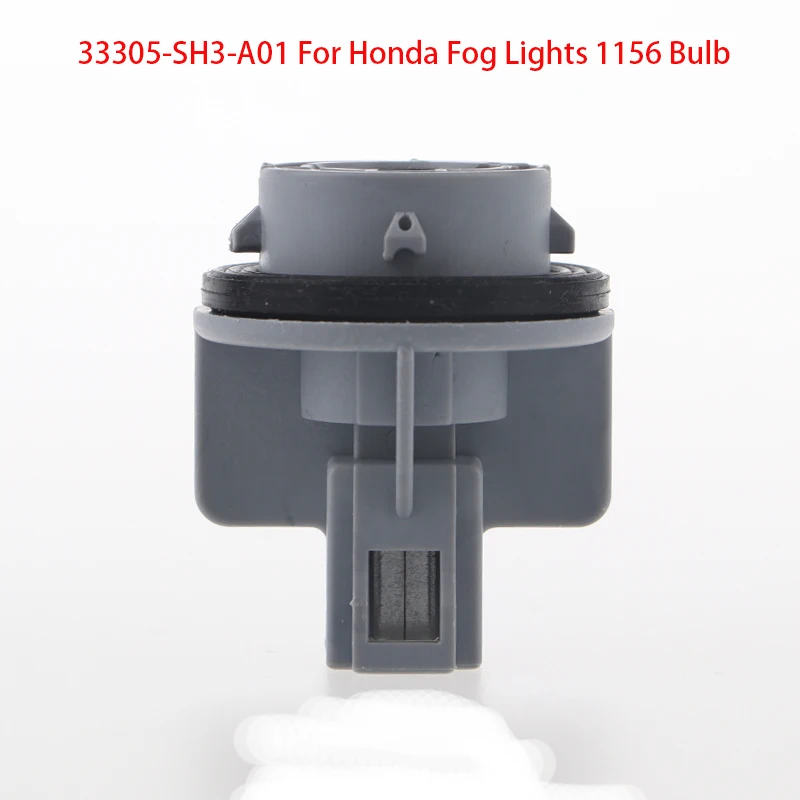 1Pcs Car Bulb Base Lamp Holder 1156 Socket 33305-SH3-A01 For Honda Accord Odyssey Spirior Fog Lights Accessories