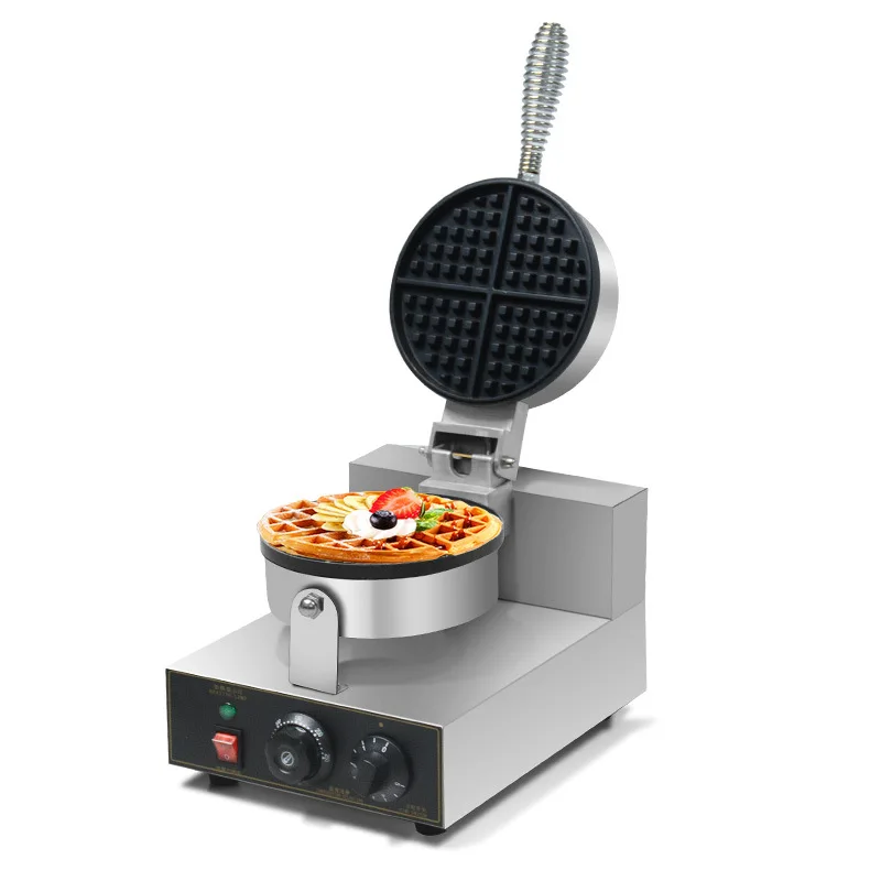 Commercial Stainless Steel Electric Waffle Maker Machine Custom New Style Waffle Pancake Maker with Convenient Durable Design