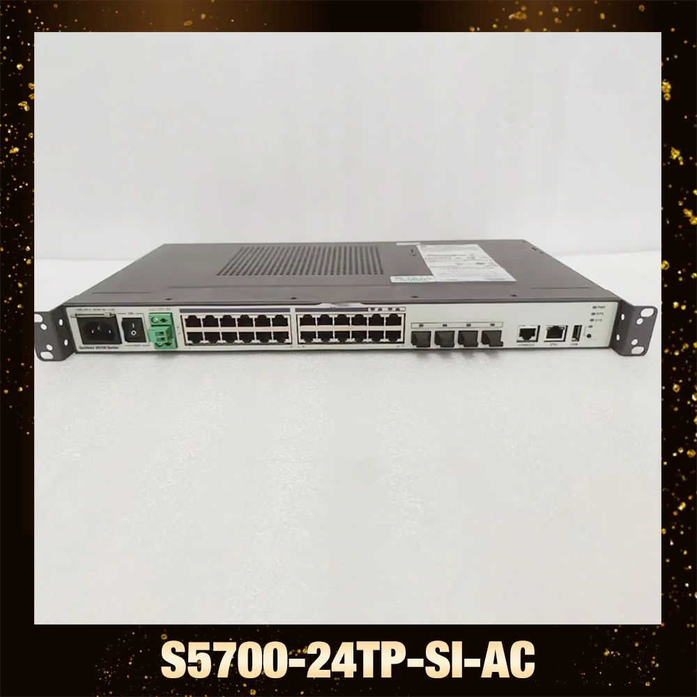 For HUAWEI S5700-24TP-SI-AC 24 port Gigabit electric 4 port Gigabit optical network switch