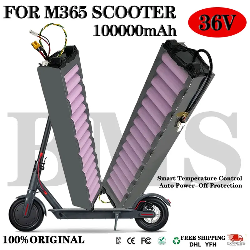 

10S3P 36 В 10 Ач M356 аккумулятор для электрического скутера m365 аккумулятор 18650 аккумулятор с водонепроницаемой связью Bluetooth