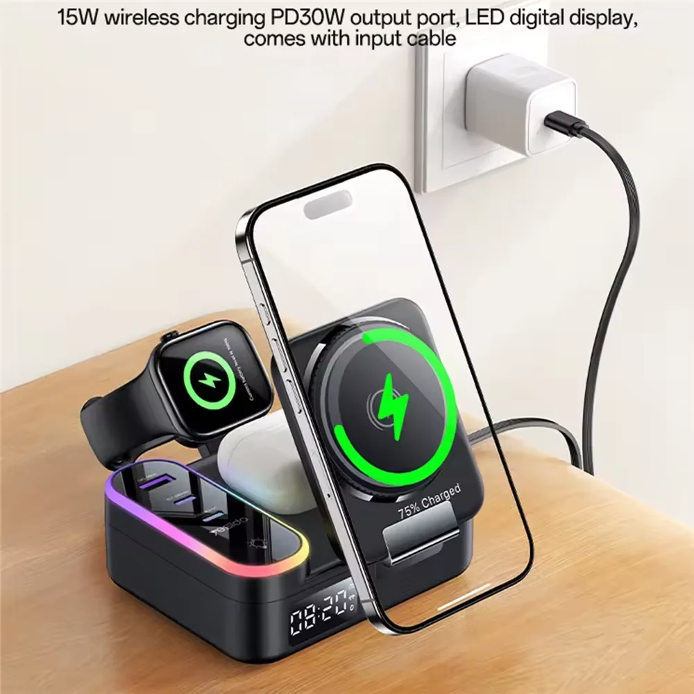 8-in1-wireless-fast-charging-with-80cm-extension-cable-magsafe-magnetic-charging-suitable-for-phone-watch-headphone-charger-base