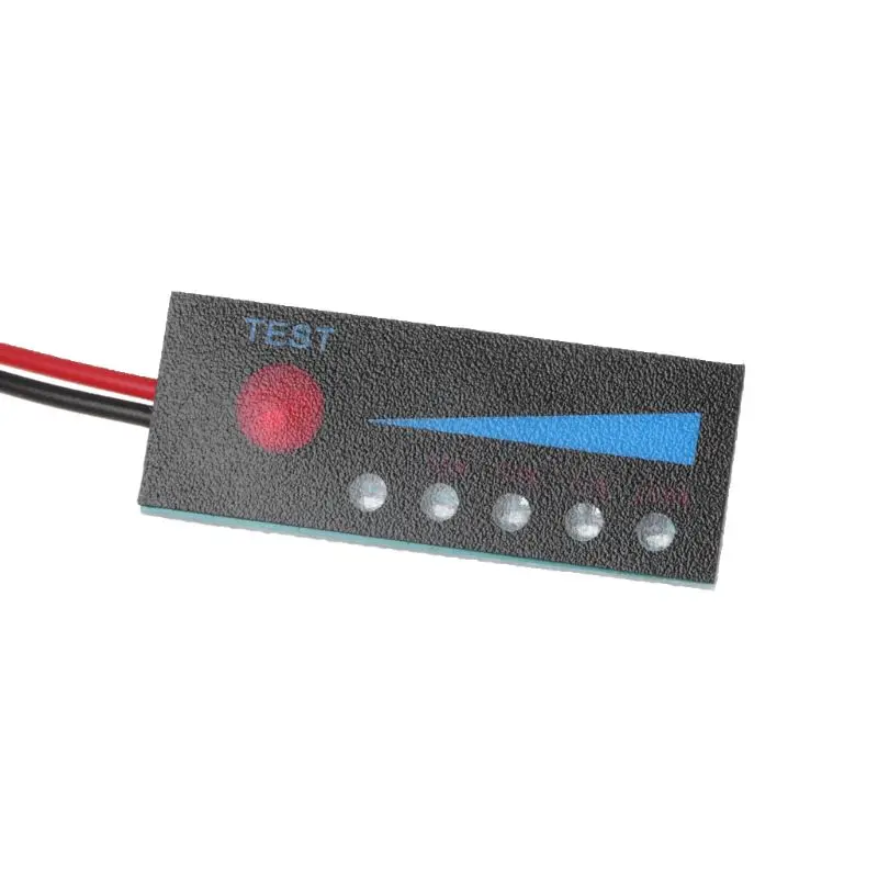 3.7V Lithium Battery Power Level Module For Led Display Meter