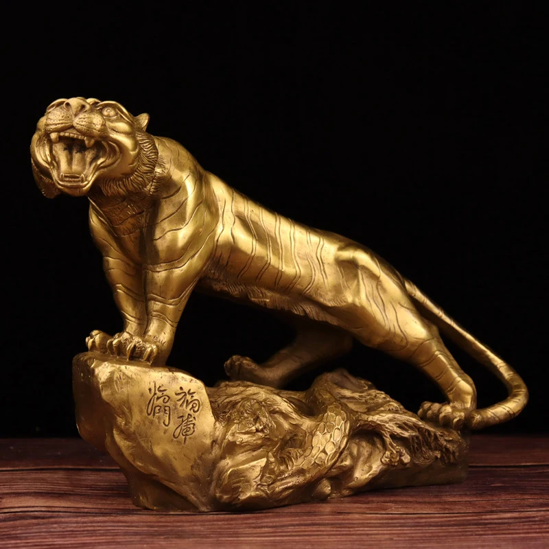 

Бронзовый орнамент «Тигр, восходящий на гору», приносящий удачу, оптовая продажа от производителя